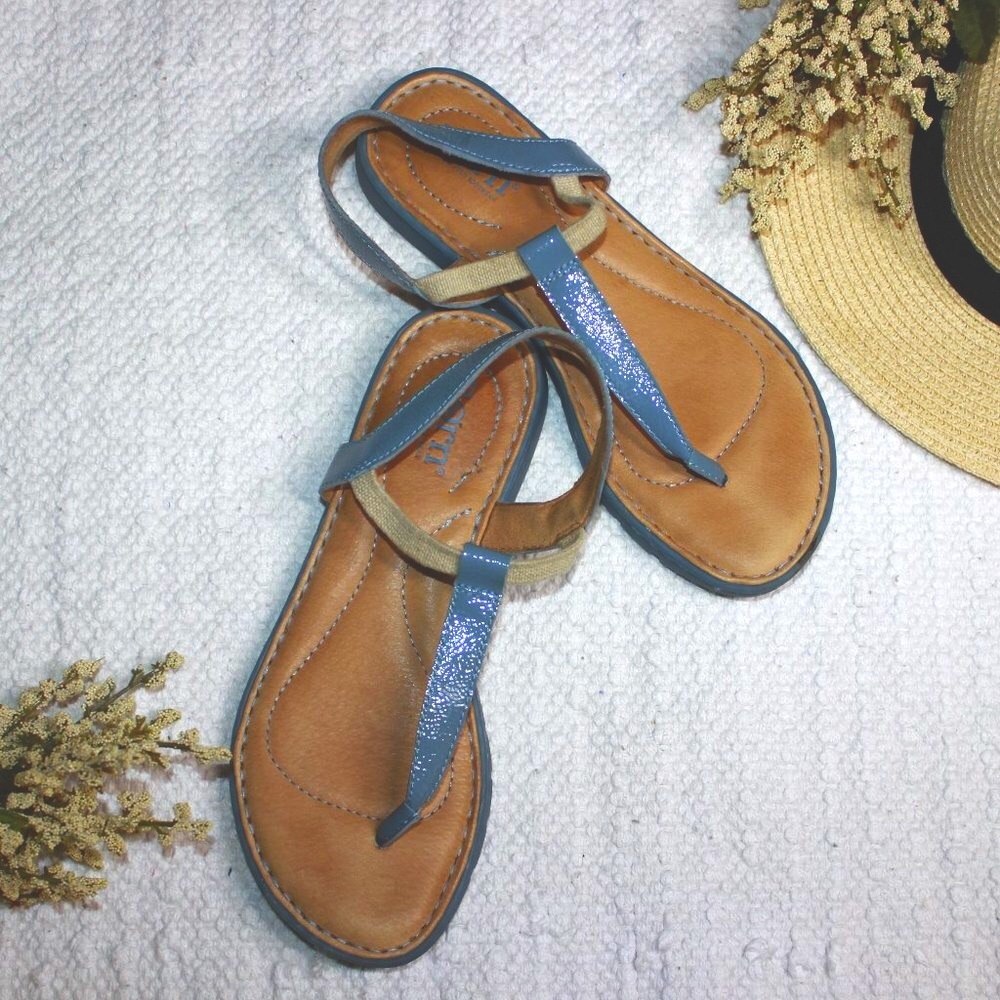 Born Handcrafted Leather Sandals Women’s Size 7